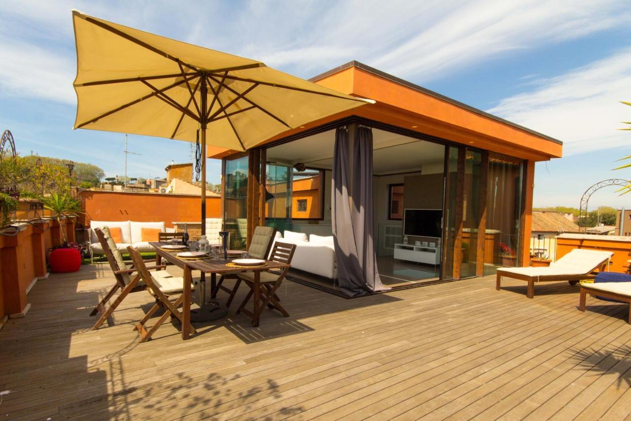 Pelliccia 11 Trastevere Penthouse Rome Exterior photo