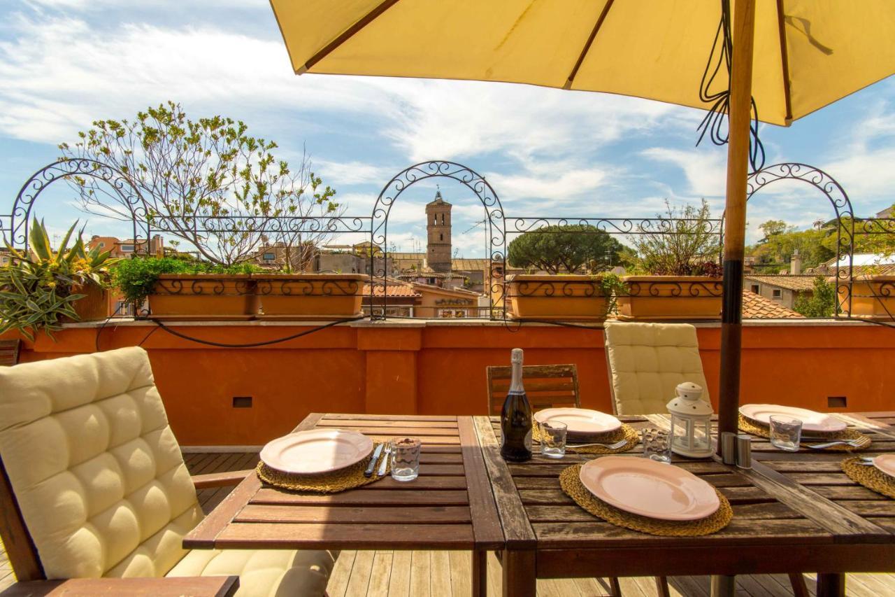 Pelliccia 11 Trastevere Penthouse Rome Exterior photo